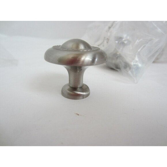 ALLISON pewter nickle cabinet drawer knobs pulls - 5 NEW BP53022-G10 - Picture 2 of 4